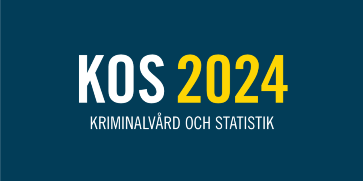 Kriminalvården 2024 i siffror