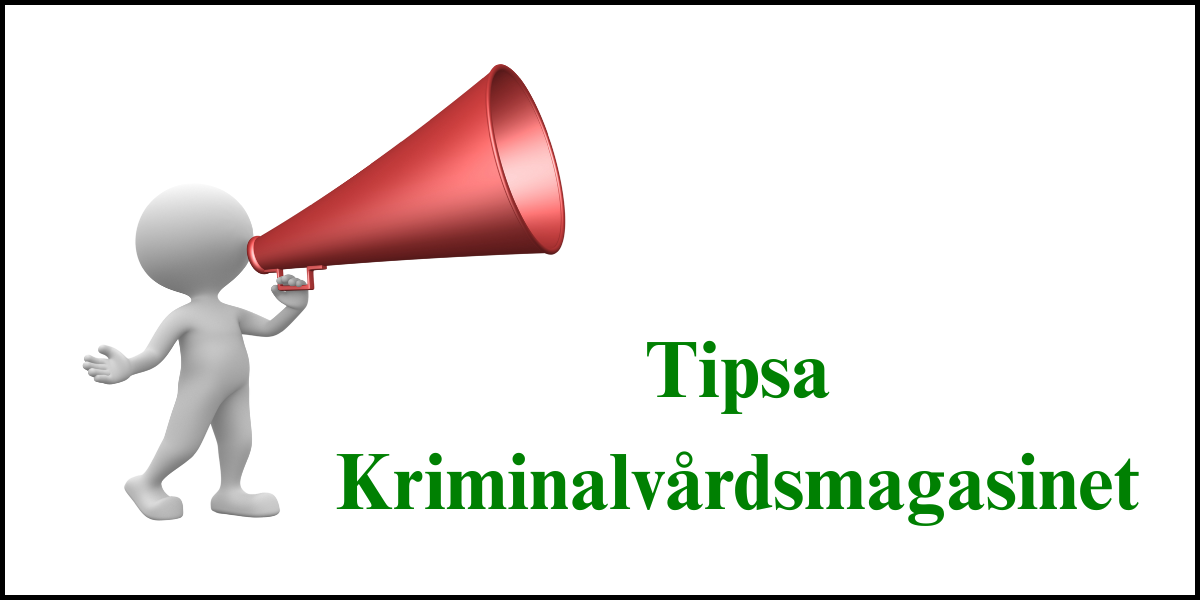 Tipsa Kriminalvårdsmagasinet