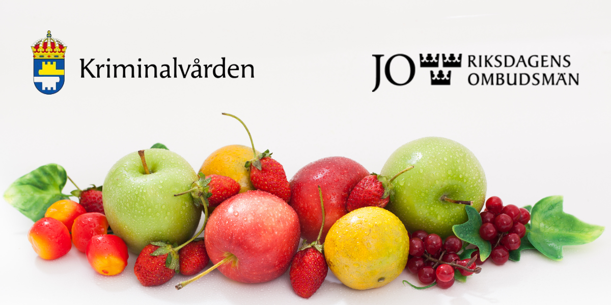 Häktet delar ut en frukt i veckan – budgetfråga enligt Kriminalvården