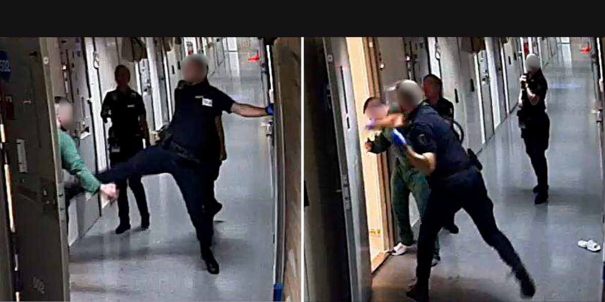 Häktesvakt misshandlade intagen – åtalas