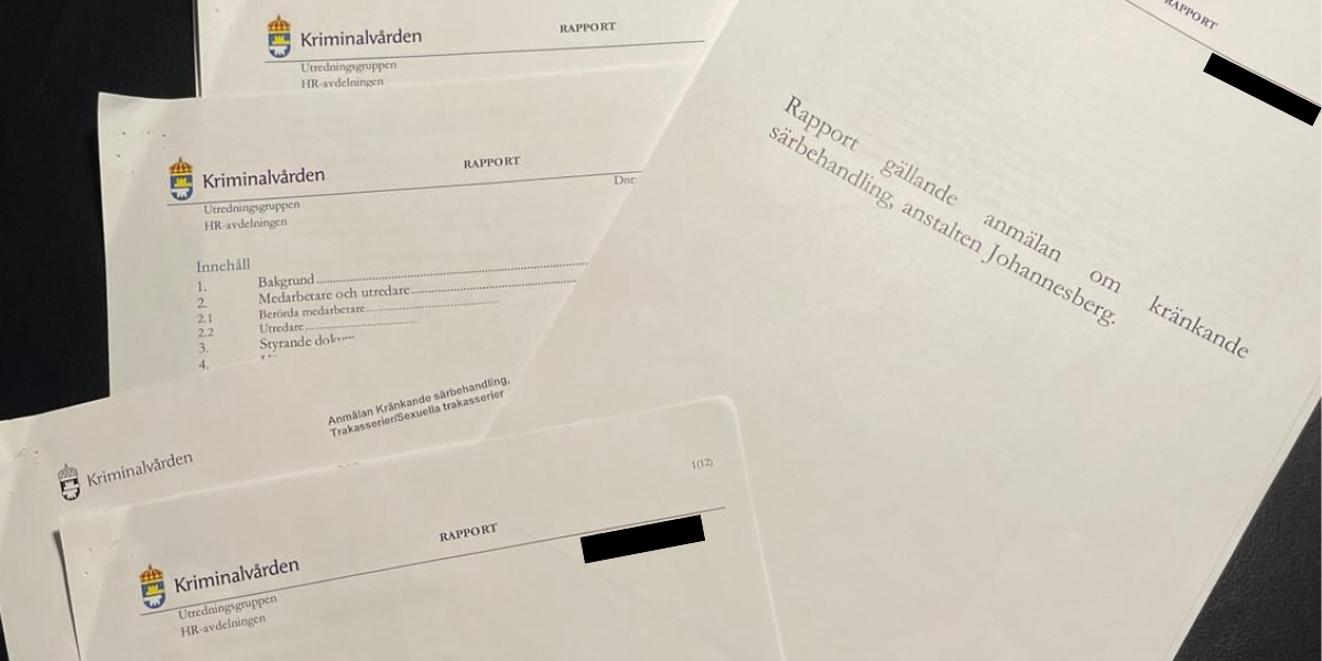 Kriminalvårdsanställda utsattes för ”kränkande särbehandling”